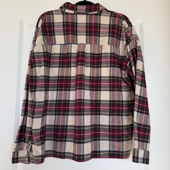 MADEWELL Flannel Shirt-Jacket in Tartan Plaid | XL | 100% Cotton - EUC! - Picture 9 of 12